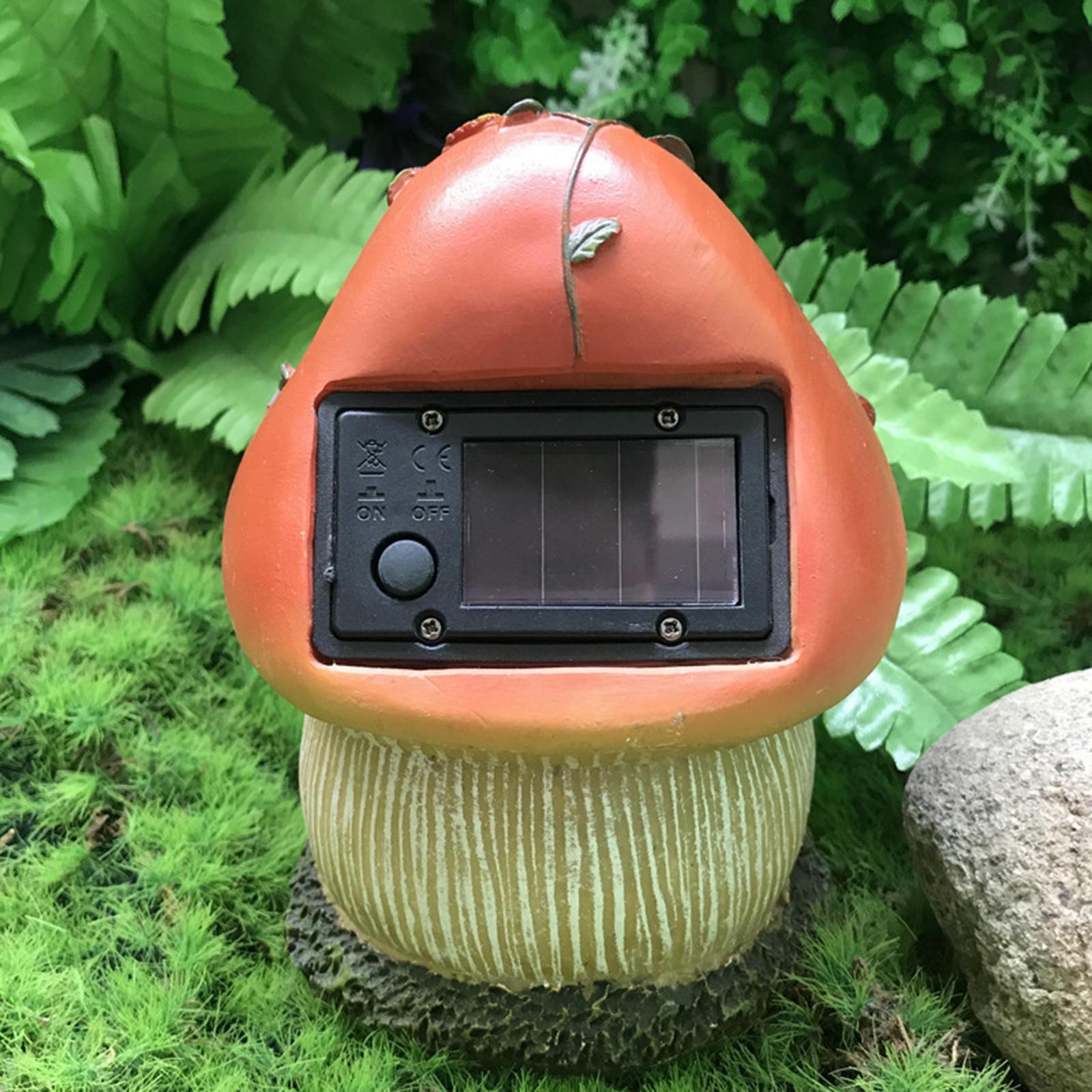Resin Mushroom House Statue, Decoration, Rustic Indoor Outdoor Beach Yard, Room Home Decor, Yard Garden Desktop
