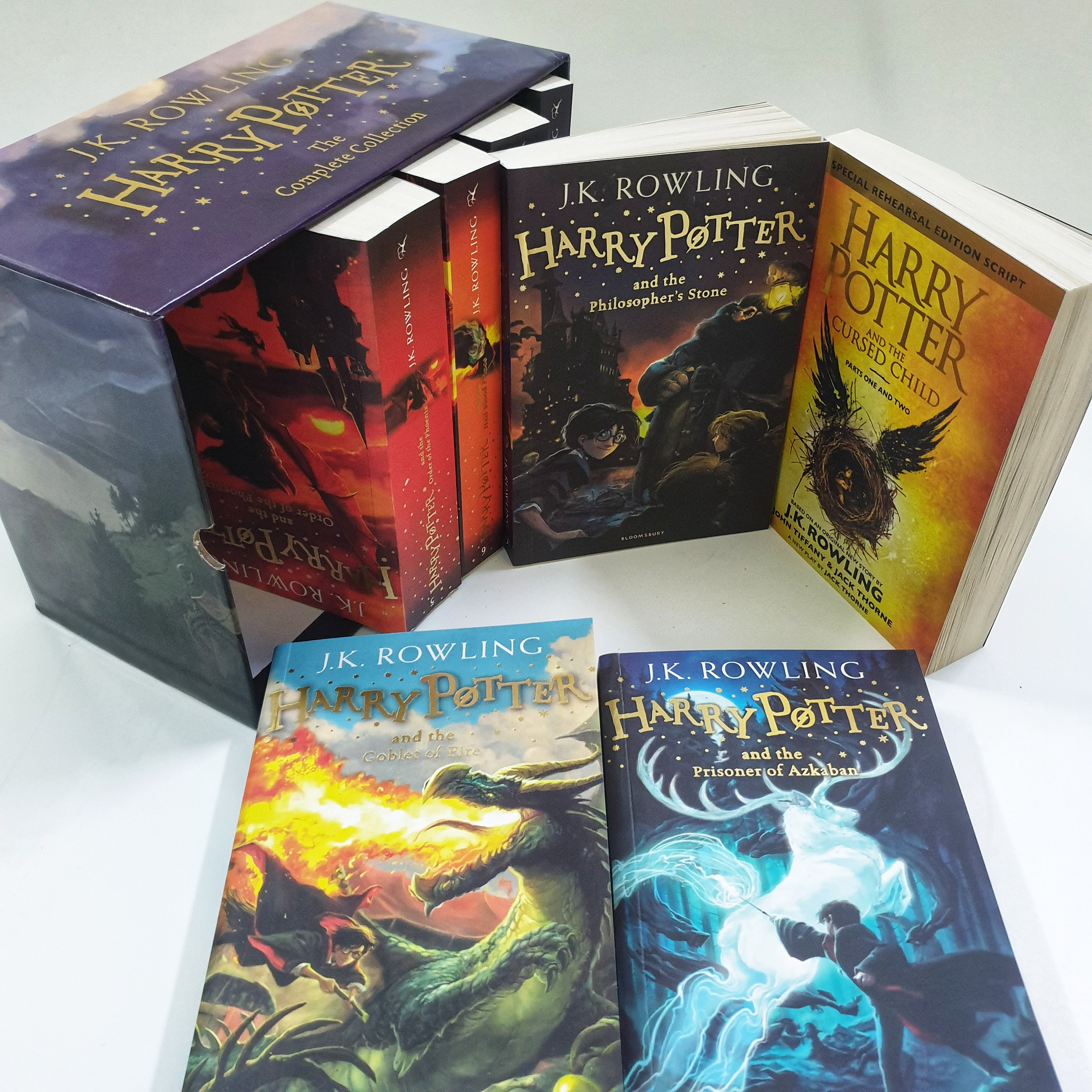 Harry potter nhập 8q boxset tặng kèm audio