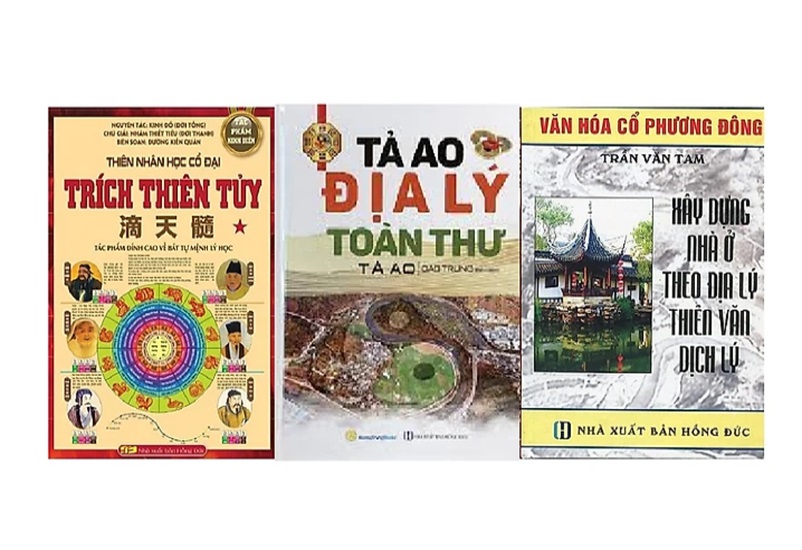 Combo Thiên Nhân Học Cổ Đại - Trích Thiên Tủy + Tả Ao Địa Lý Toàn Thư + Xây Dựng Nhà Ở Theo Địa Lý Thiên Văn Dịch Lý