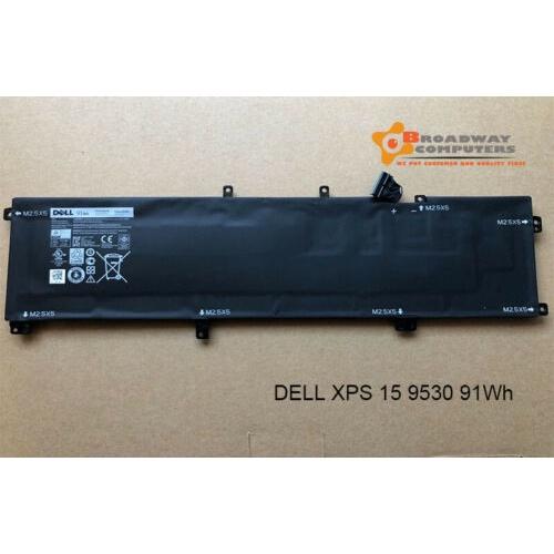 Pin Battery Dùng Cho Laptop Dell XPS 15 9530 245RR Zin 91Wh