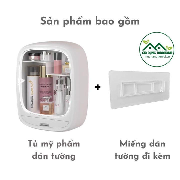 TỦ ĐỰNG MỸ PHẨM, TRANG SỨC, TỦ THUỐC Y TẾ TREO TƯỜNG CHỐNG NƯỚC (TẶNG KÈM MIẾNG DÁN) VIỆT NHẬT HOKORI 3635 - TADAHOME