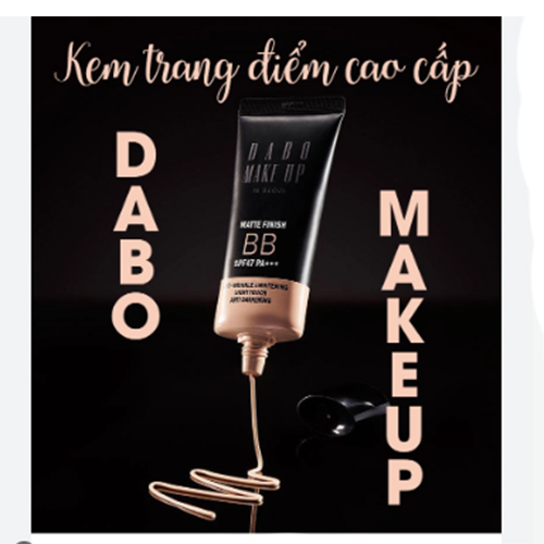 Kem nền trang điểm Dabo Make Up BB Matte Finish SPF47 PA+++50ml