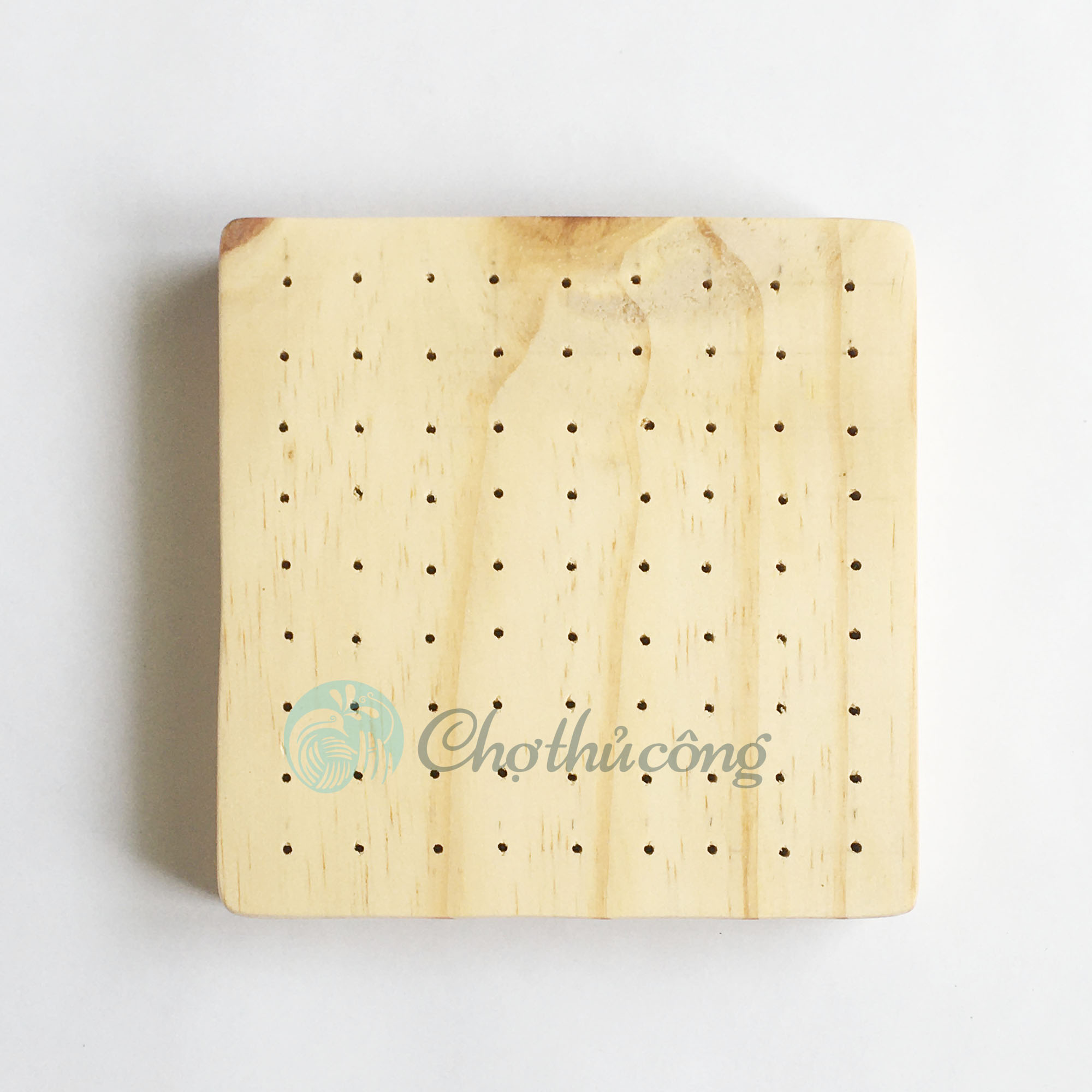 Đế gỗ cắm đất sét - dụng cụ đất sét dùng phơi hoa đất sét Nhật Thái và tượng polymer clay handmade