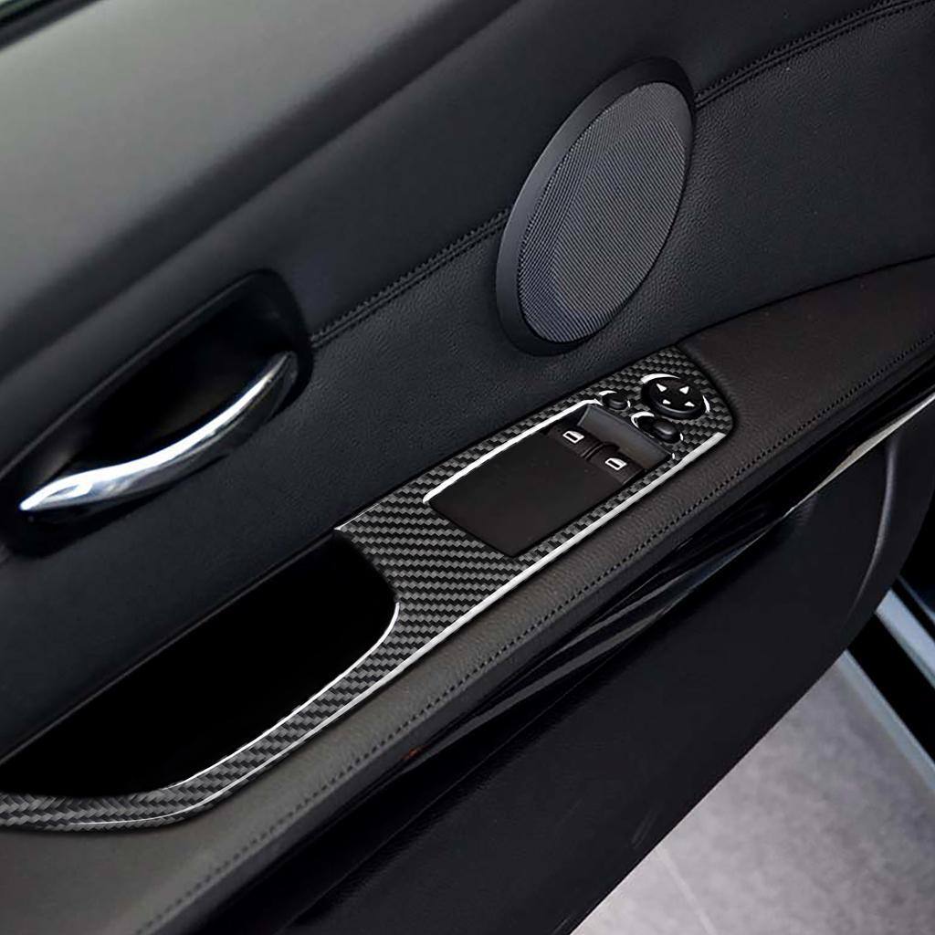 Door Window Switch Panel Cover Trim for E90 2005-2012