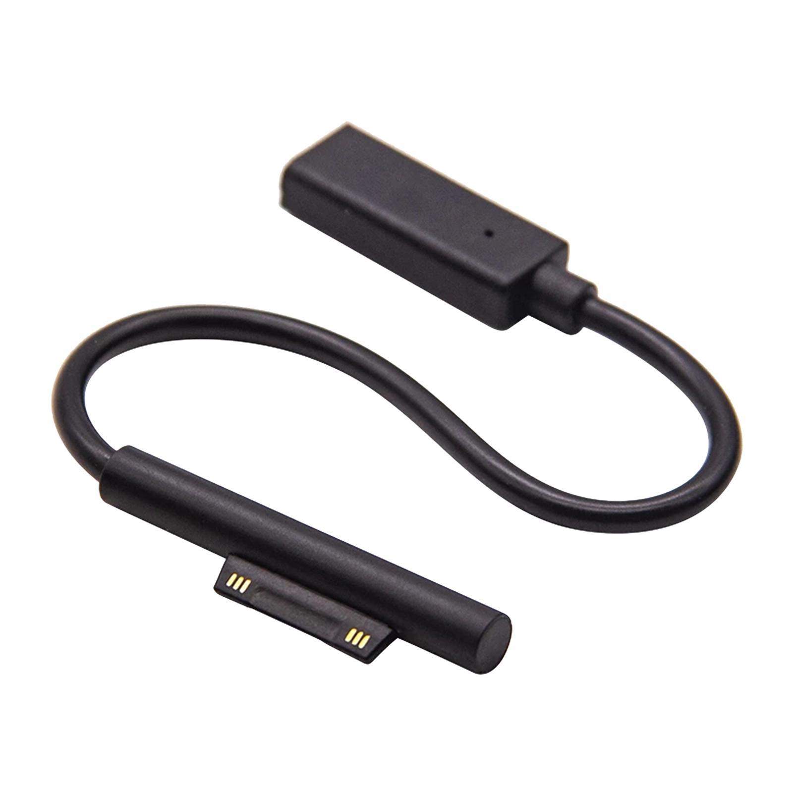 PC Type C Female Interface Wire Connector Cord 15V for Surface 3 5
