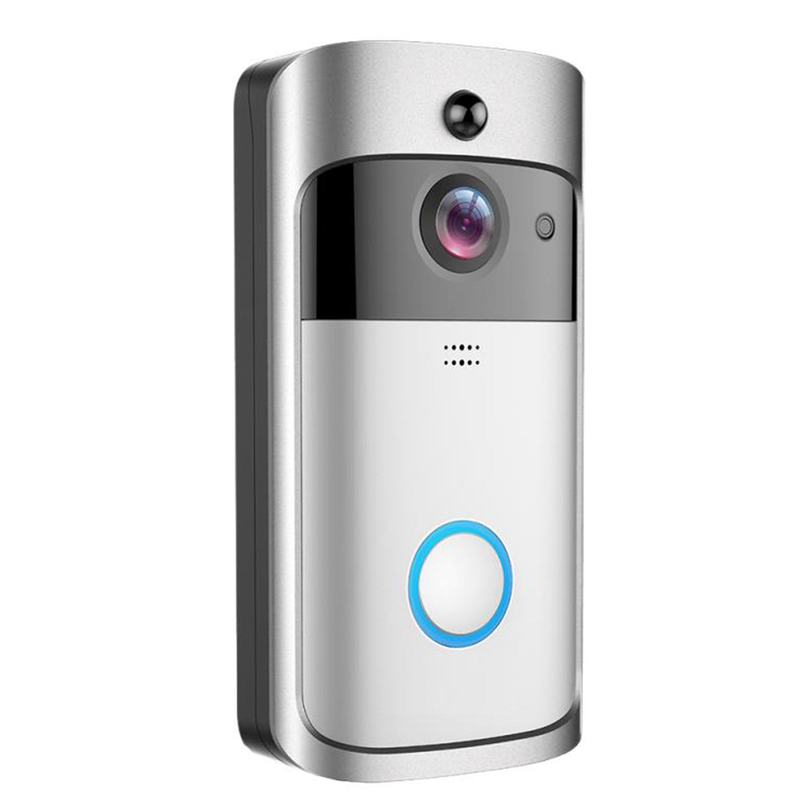 Wireless Intelligent Doorbell 720P Camera WiFi Visual Video Phone Door Bell 2-way Audio Video Doorbell Support Infrared