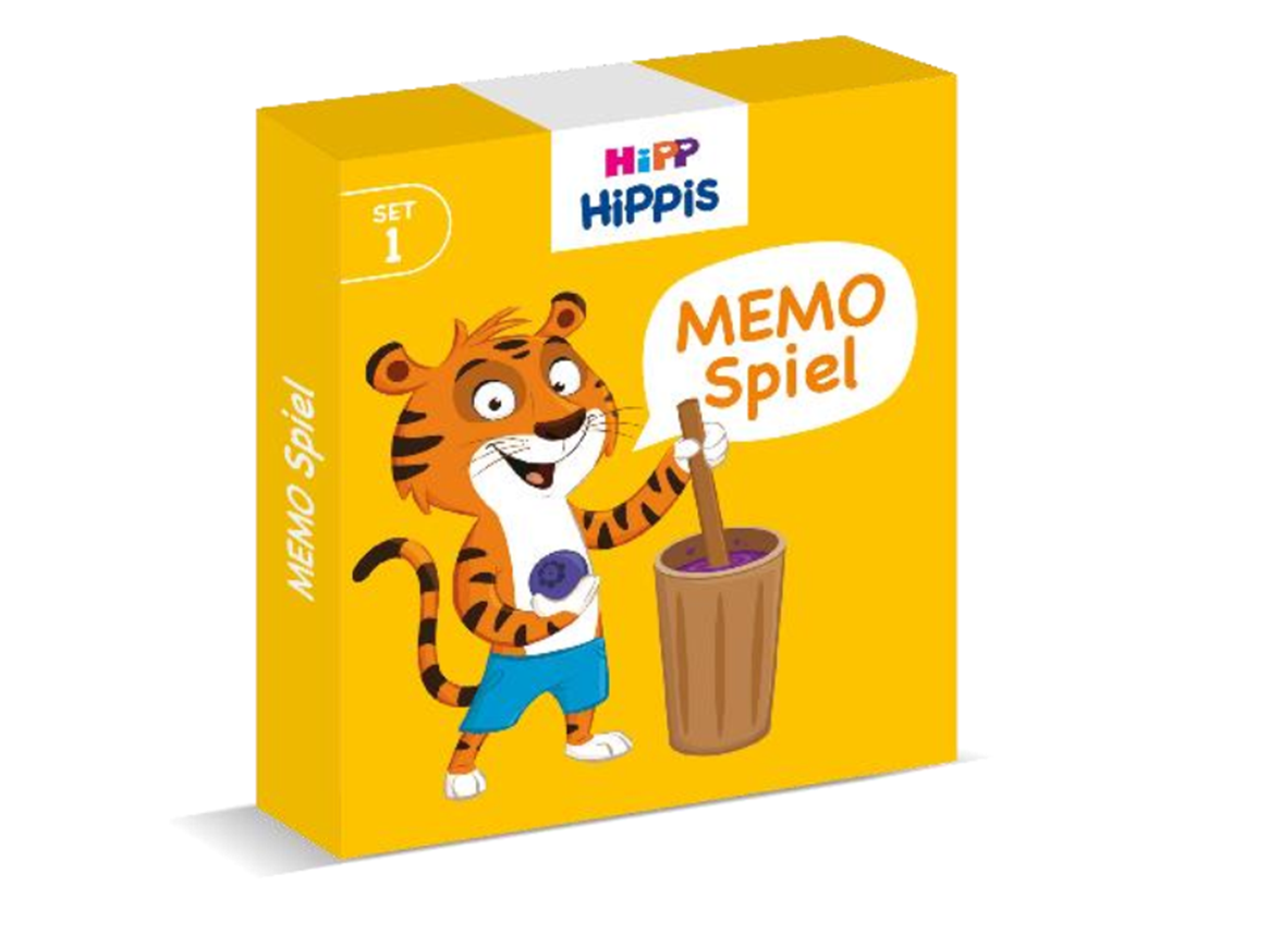 Thẻ học rèn luyện trí nhớ cho bé Memo HiPP - Nhập khẩu Đức