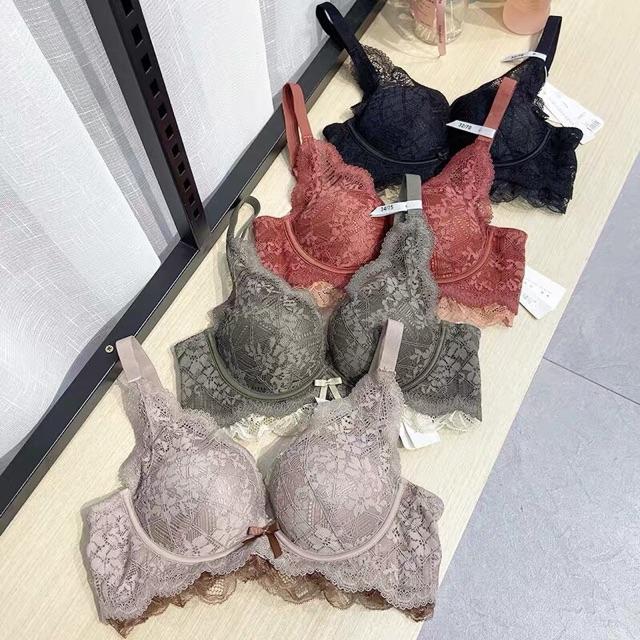 Bộ Quần Áo Lót Ren Không Gọng Đệm Vừa Hàng Cao Cấp