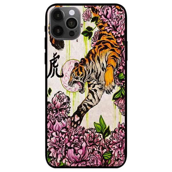 Ốp lưng dành cho iPhone 11 / 11 Pro / 11 Pro Max - Hổ Hoa Tím