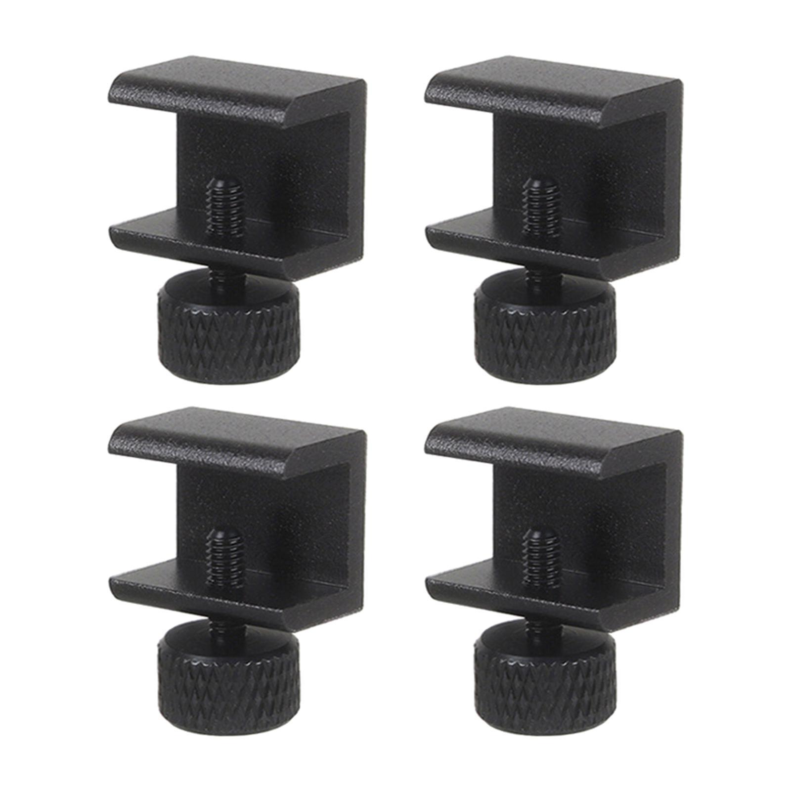 4 Pieces 3D Printer Glass Bed Clips Replace Professional for Most 3D Printer