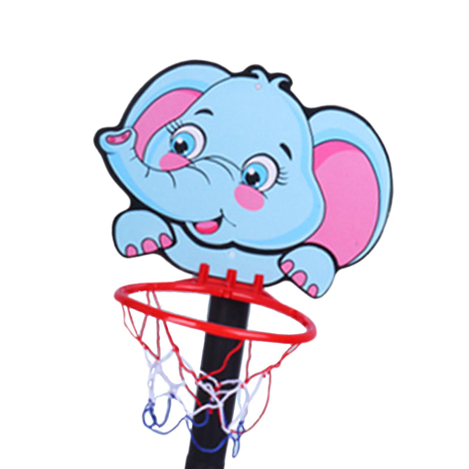 Portable Basketball Hoop Toys Outside Toys Adjustable Basketball Hoop Stand for Bedroom Garden