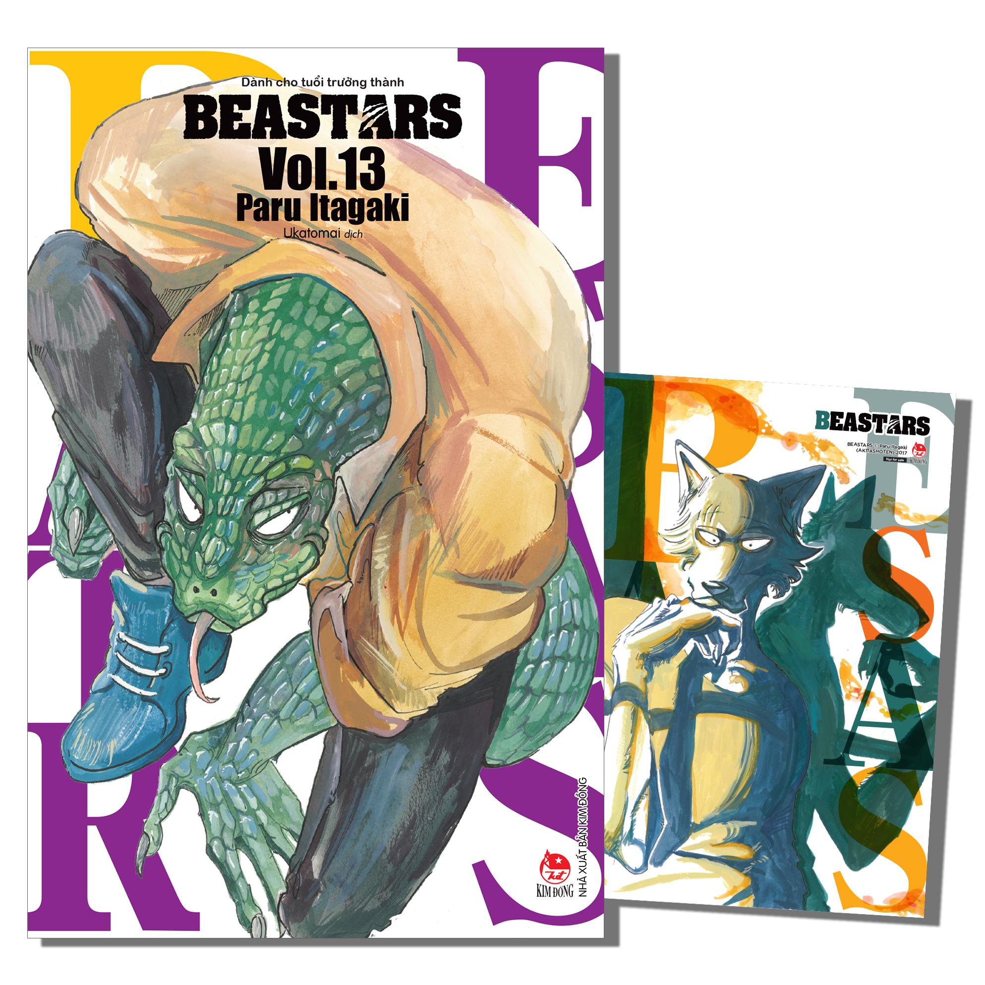 Sách - Beastars - Tập 13 - Tặng Kèm Postcard