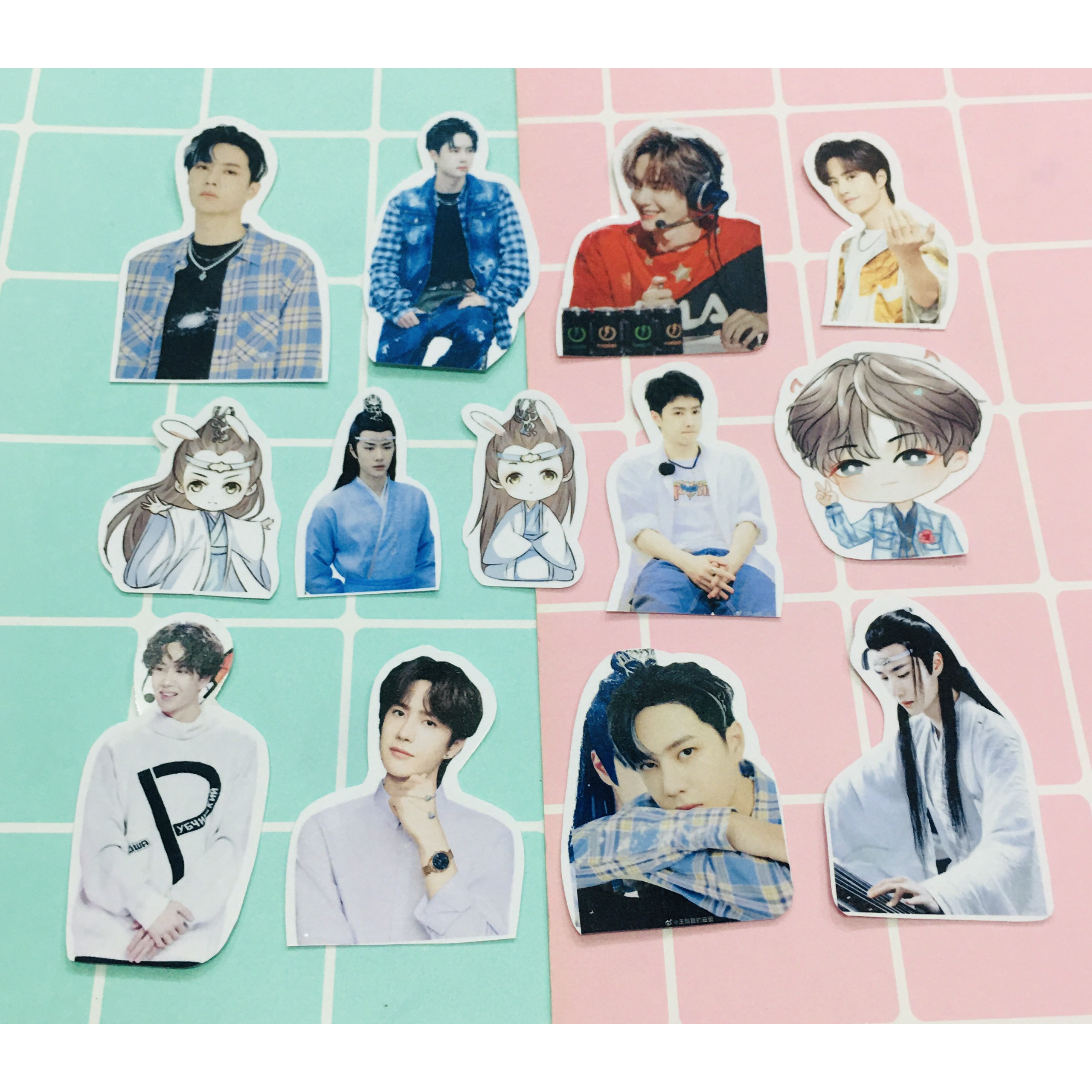50 ảnh sticker Vương Nhất Bác