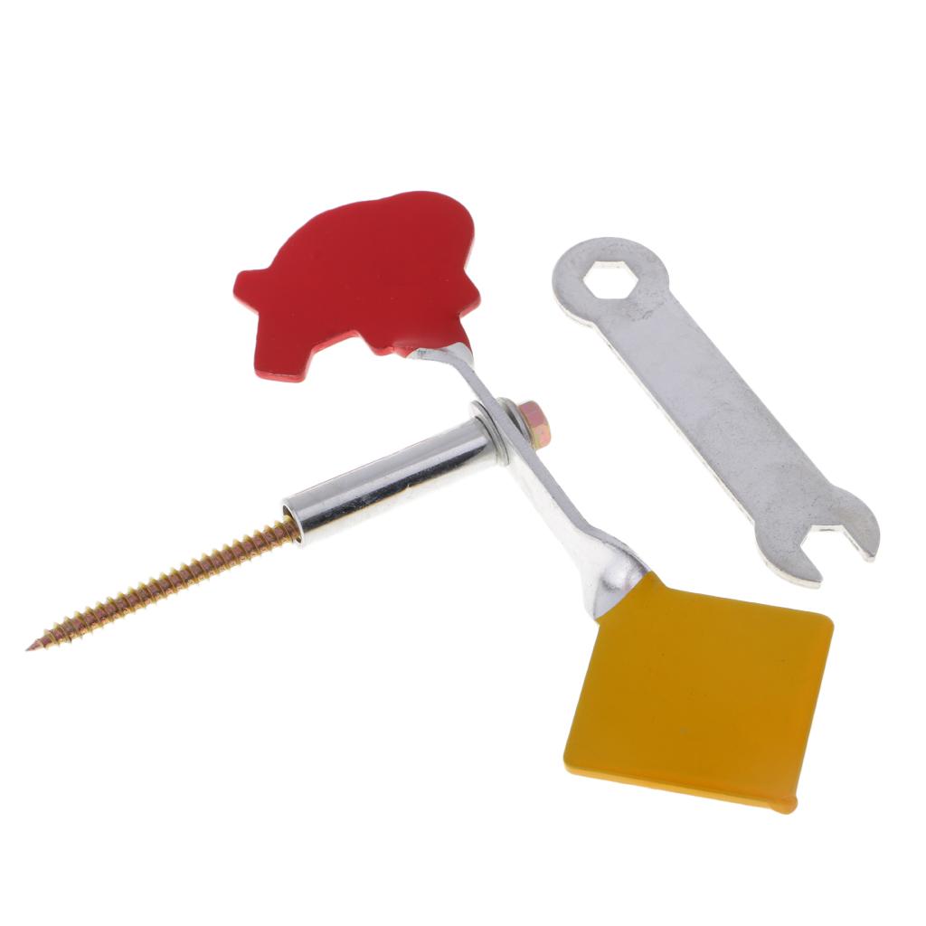 Stainless Steel Spinner Target Plinking Target Shooting Target 3mm Boar FOR Upright Surface, Wall, Tree, Stick