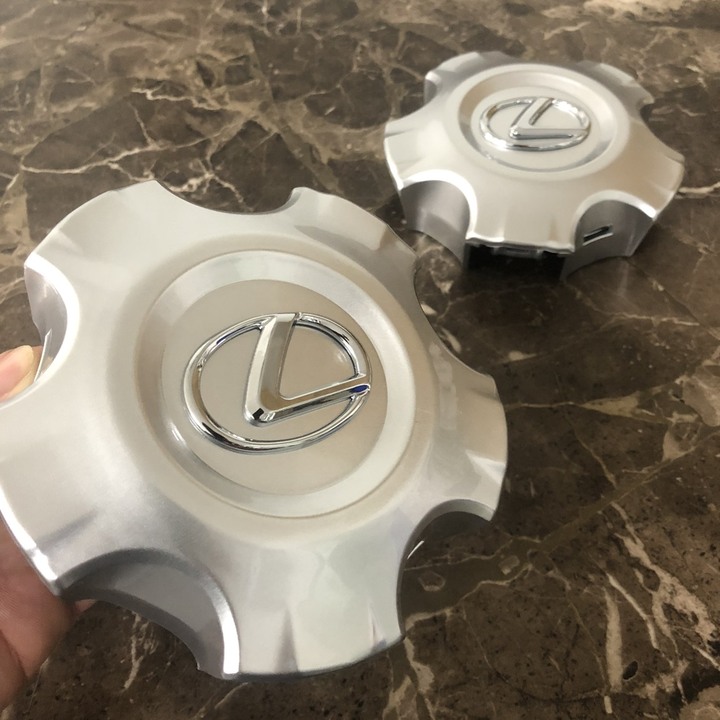 1 chiếc logo chụp mâm, ốp lazang bánh xe ô tô dành cho Lexus 570 đời từ 2009-2014