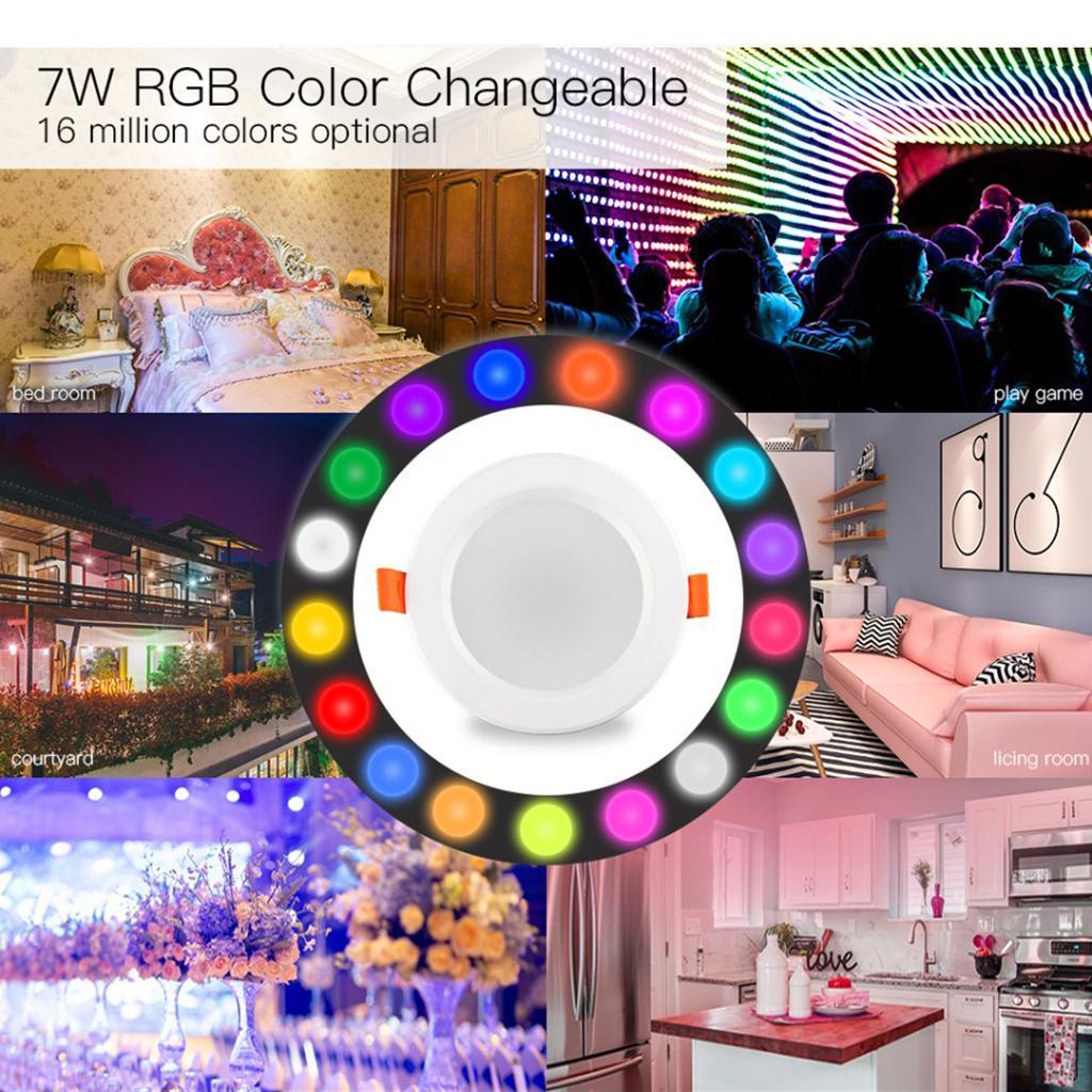 WiFi Smart LED Dimmable Spot Light Downlight Voice Control Energy Saver 7W