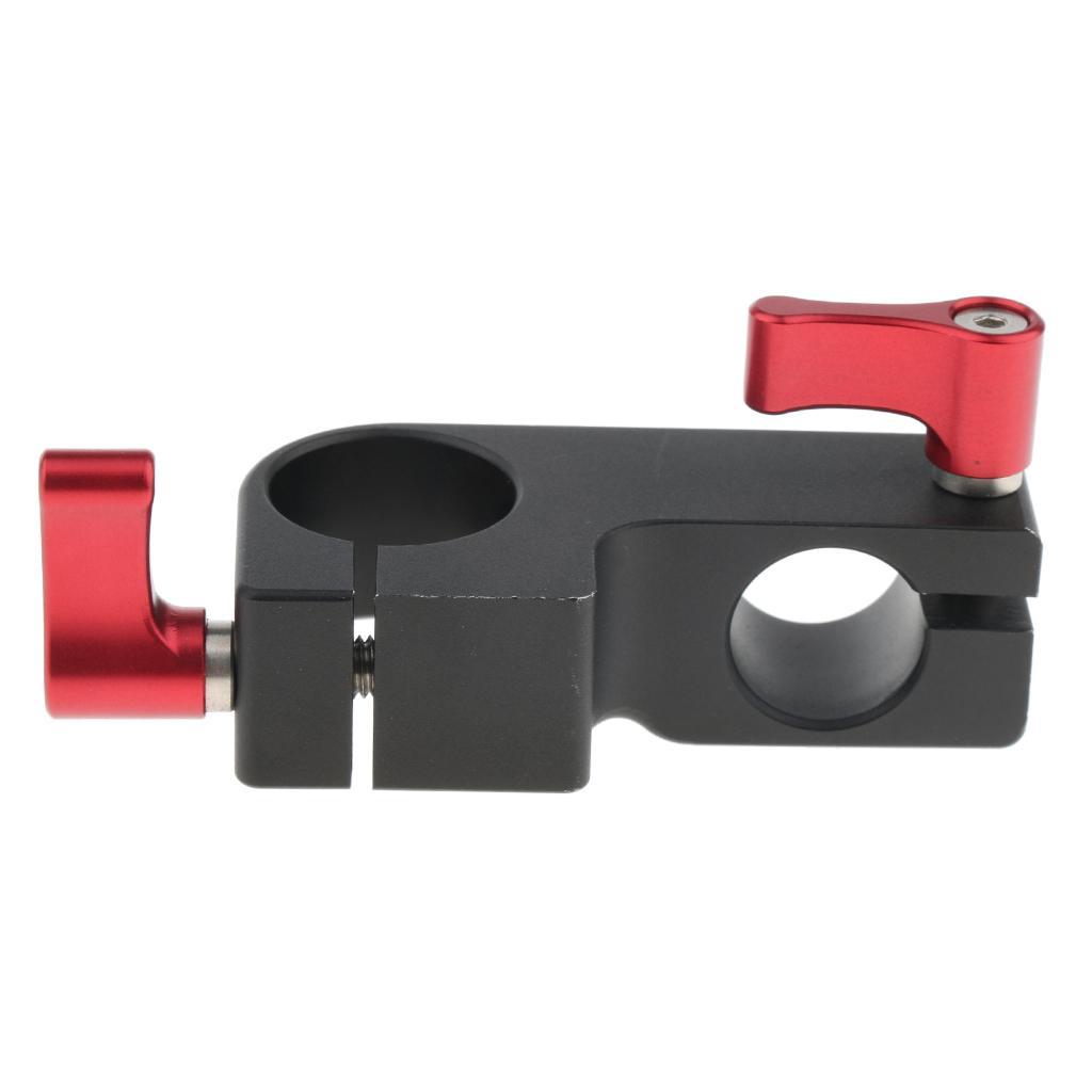 15mm Camera Cage Stabilizer Rig Clip Shoulder Mount Adapter