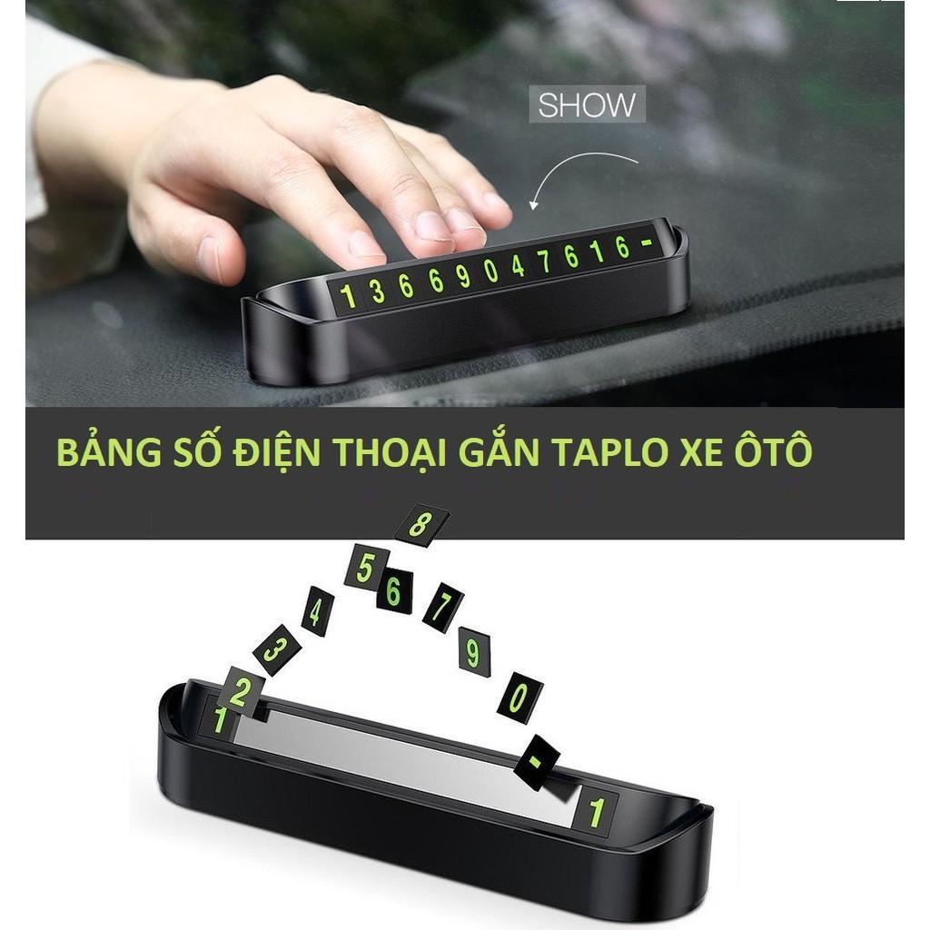 Bảng Ghi Số Điện Thoại Gắn Taplo Xe Hơi, Tiện Dụng và Văn Minh, Báo Mọi Người Biết Số ALO, TakyHome 9Taky200Den