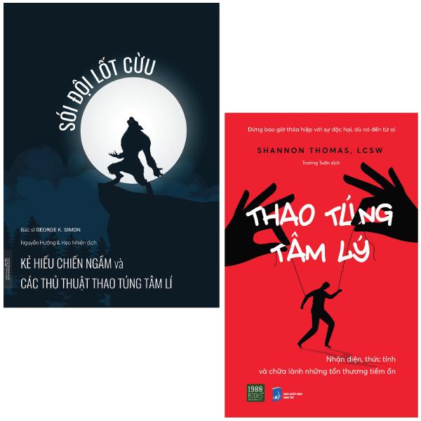 Combo Sách Thao Túng Tâm Lý Thao Túng Cảm Xúc  Sói Đội Lốt Cừu Bộ 2 Cuốn