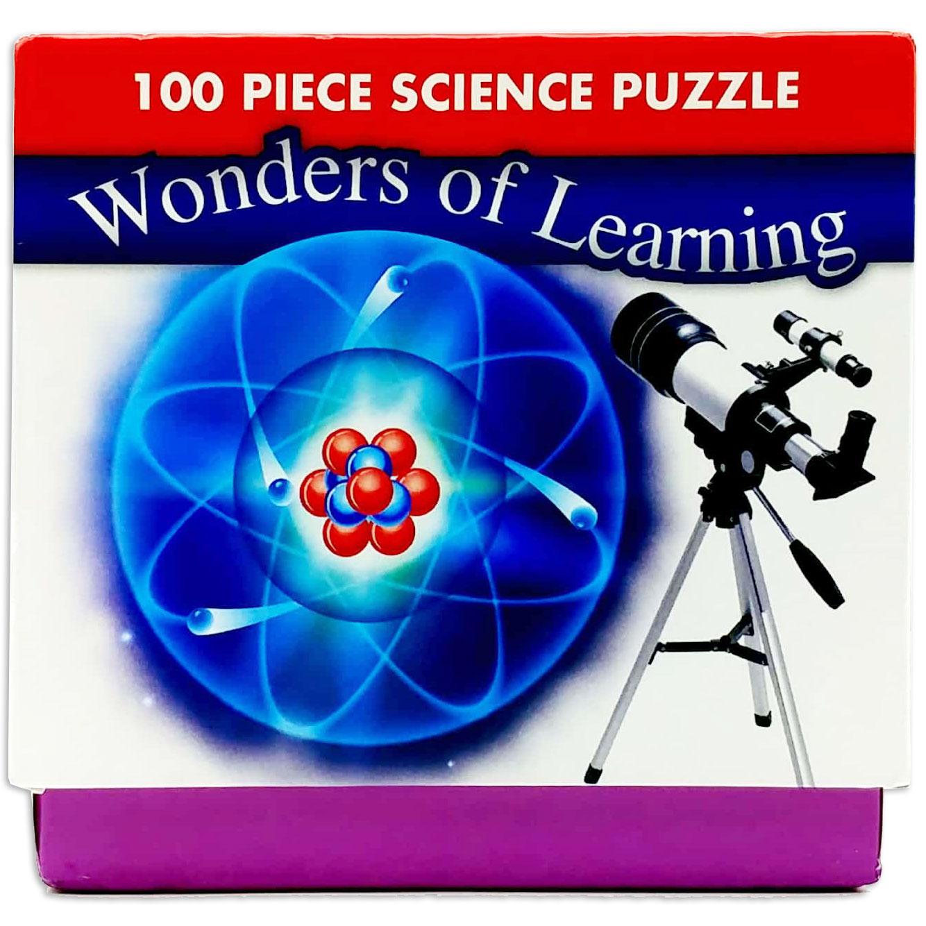 Wonders Of Learning - 100 Piece Cube Jigsaw Puzzle - Science - Periodic Table Of The Elements