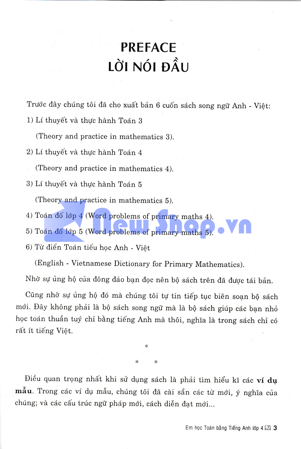 We Learn Maths In English - Em Học Toán Bằng Tiếng Anh 4 (Dùng Chung Cho Các Bộ SGK Hiện Hành)