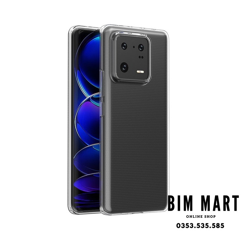 Ốp lưng dành cho Xiaomi 13/13 Pro silicon dẻo trong suốt cao cấp A+