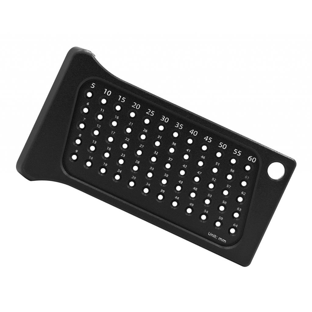 Aluminium Woodworking Scriber Ruler T Type Ruler Measuring Scriber Black