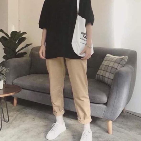 Quần ỐNG SUÔNG KAKI Unisex - ND18