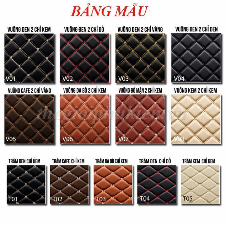 Thảm sàn, lót sàn da 6D cho KIA Cerato 2016-2018 kèm thảm rối chống bụi cao cấp