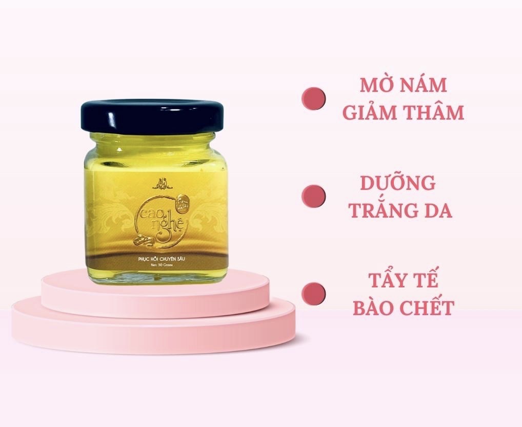 Cao Nghệ Collagen X3 Cao Nghệ Mờ Nám Giảm Thâm Cấp Ẩm Ngăn Ngừa Lão Hóa Đông Anh Chính Hãng 50g