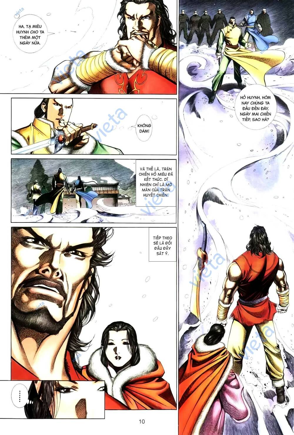 tuyết sơn phi hồ - mã vinh thành chapter 3 10