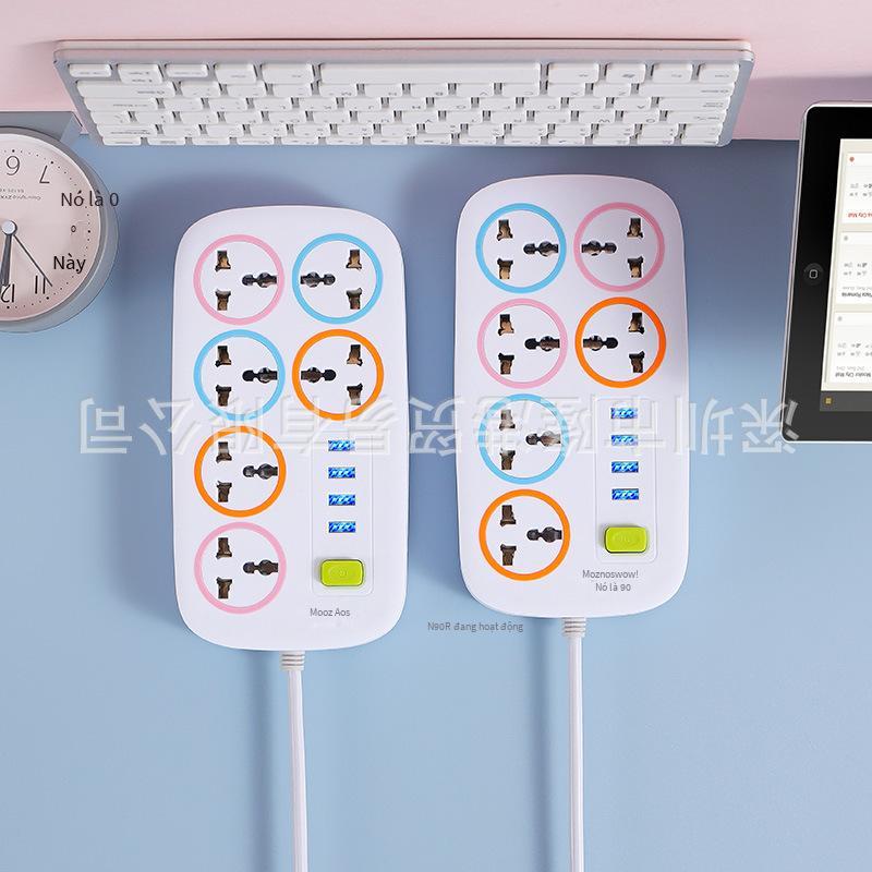 Kiểu dáng mới nhất được xuất khẩu sang Việt Nam, Lào, Thái Lan, bảng cắm công suất cao, ổ cắm bảng dây USB đa công tắc