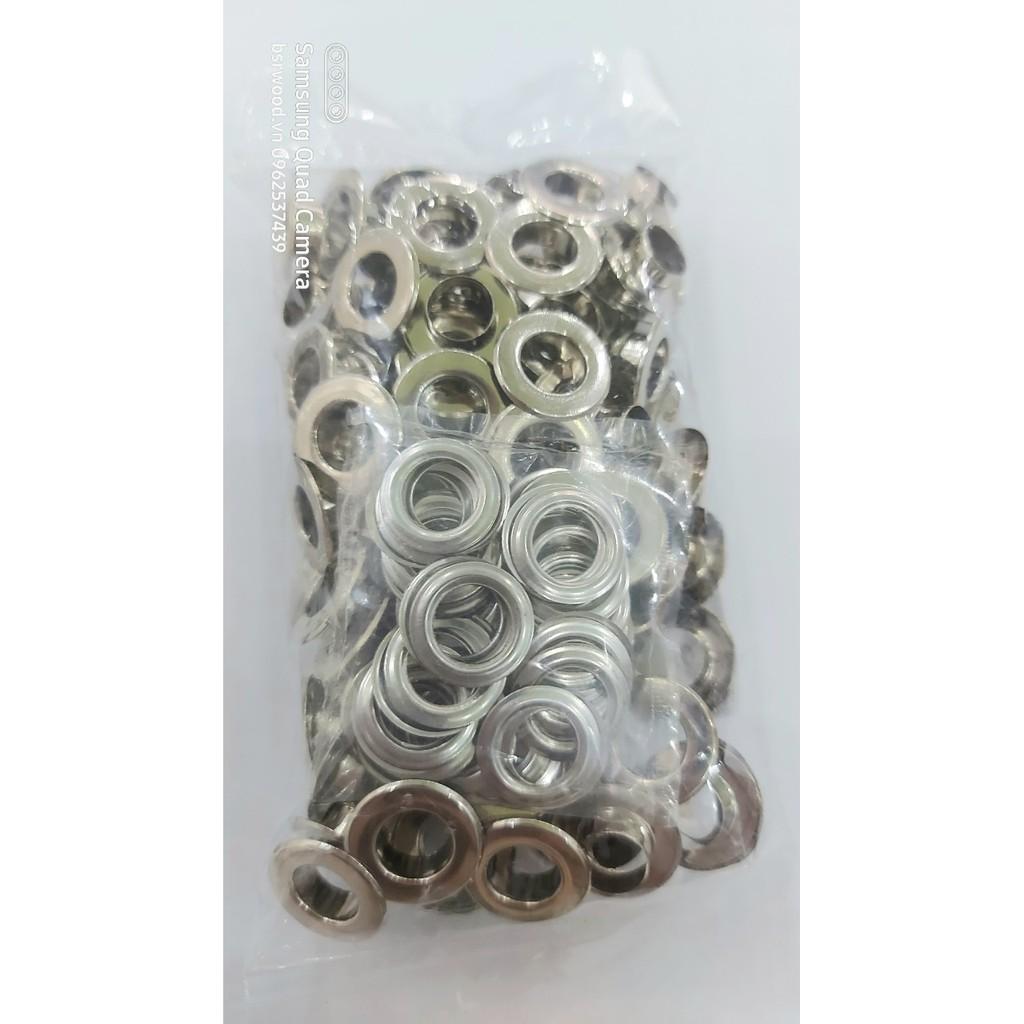 Khoen ore 8mm Khoen mắt cáo 8 ly Bằng INOX không gỉ Khuy mắt cáo bấm vải Phụ liệu may mặc cao cấp