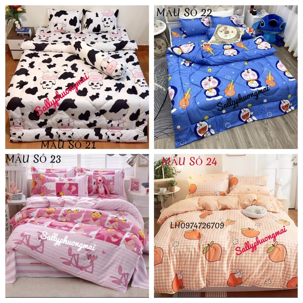 SET 4 MÓN CHĂN PHAO GA GỐI MẪU KITTY NƠ HỒNG- DỄ THƯƠNG- Sallyphuongmai