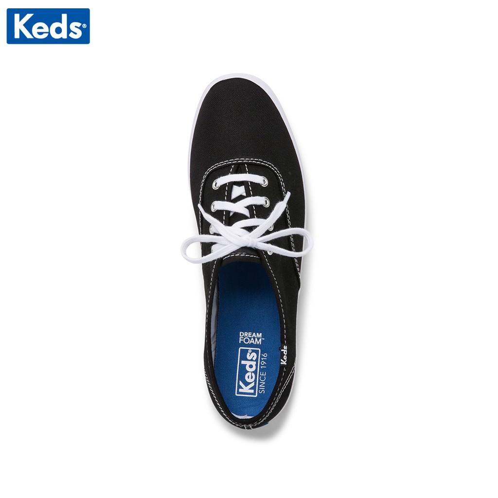 Giày Keds Nữ - Champion Black - KD034100