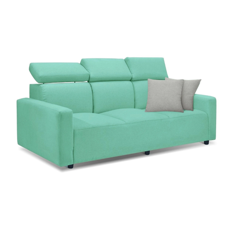 Sofa băng 3 tựa đầu bật hiện đại JNSL63 Juno Sofa KT Ngang 205cm x Cao 100cm x Sâu 98cm