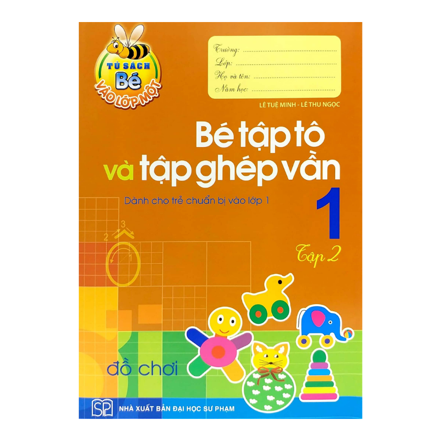 Bé vào lớp một ( Bộ túi 8 cuốn) - Tái Bản