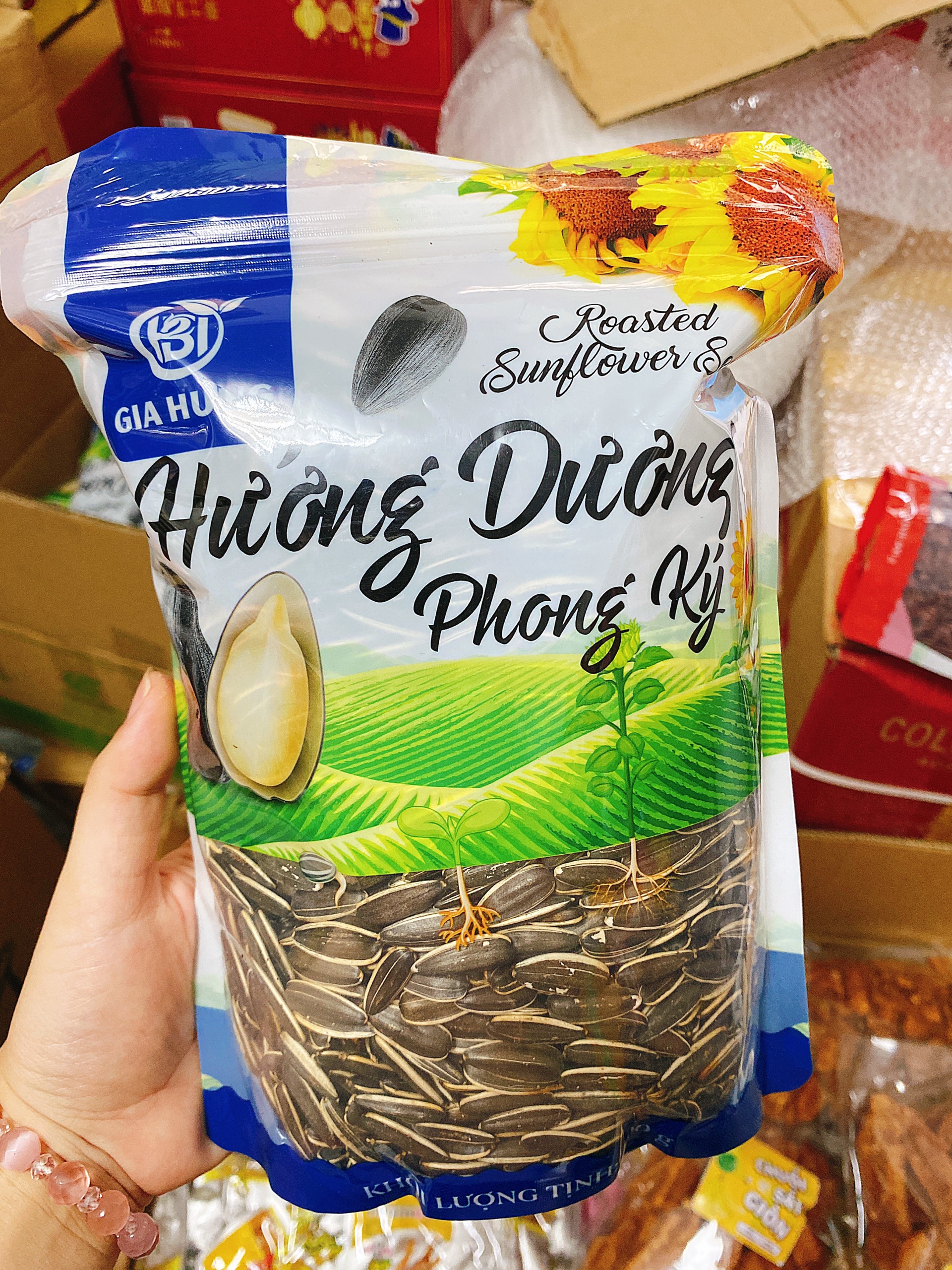 HẠT HƯỚNG DƯƠNG PHONG KÝ LOẠI NGON 500G