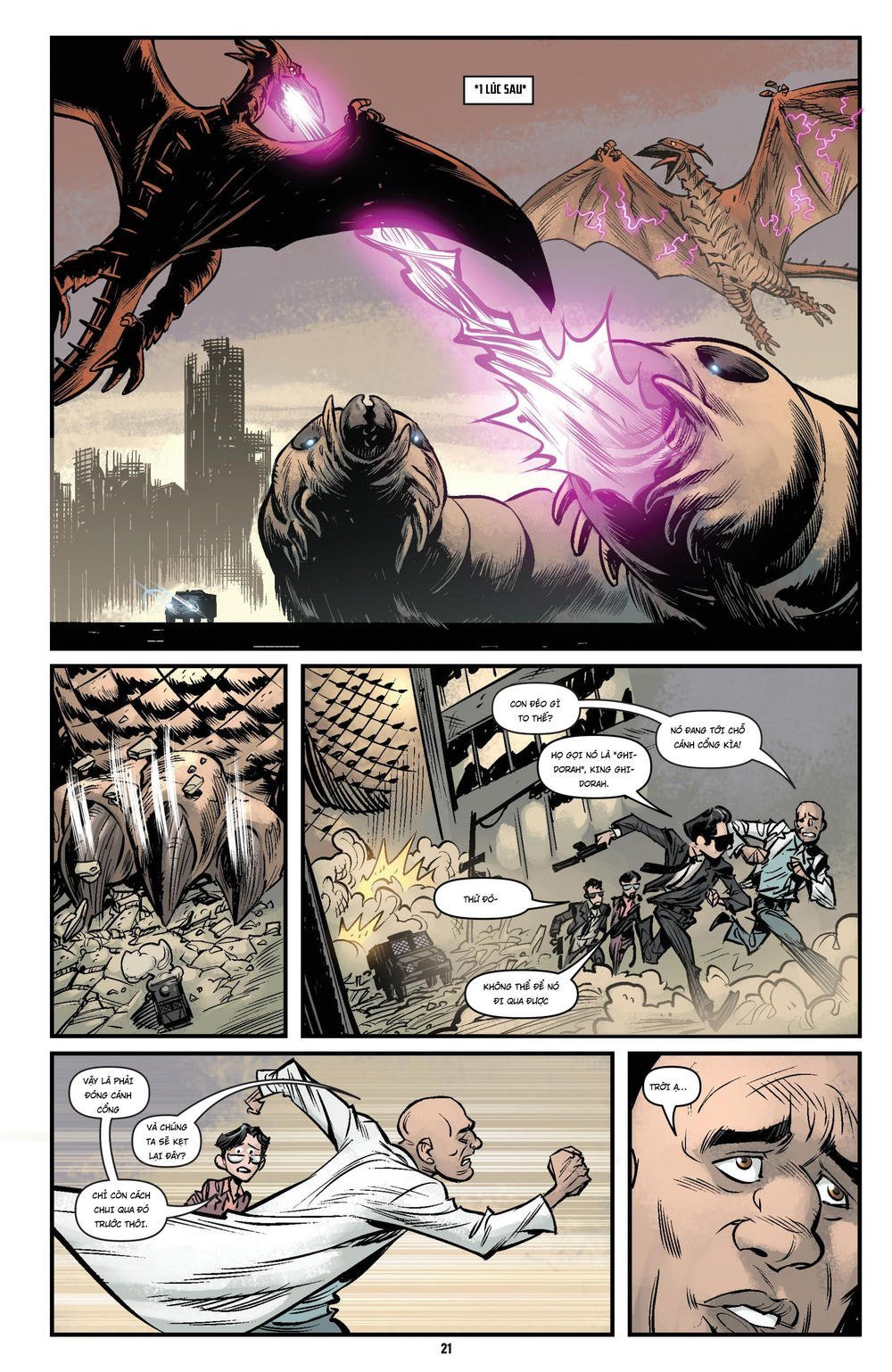 đại chiến godzilla chapter 1 19