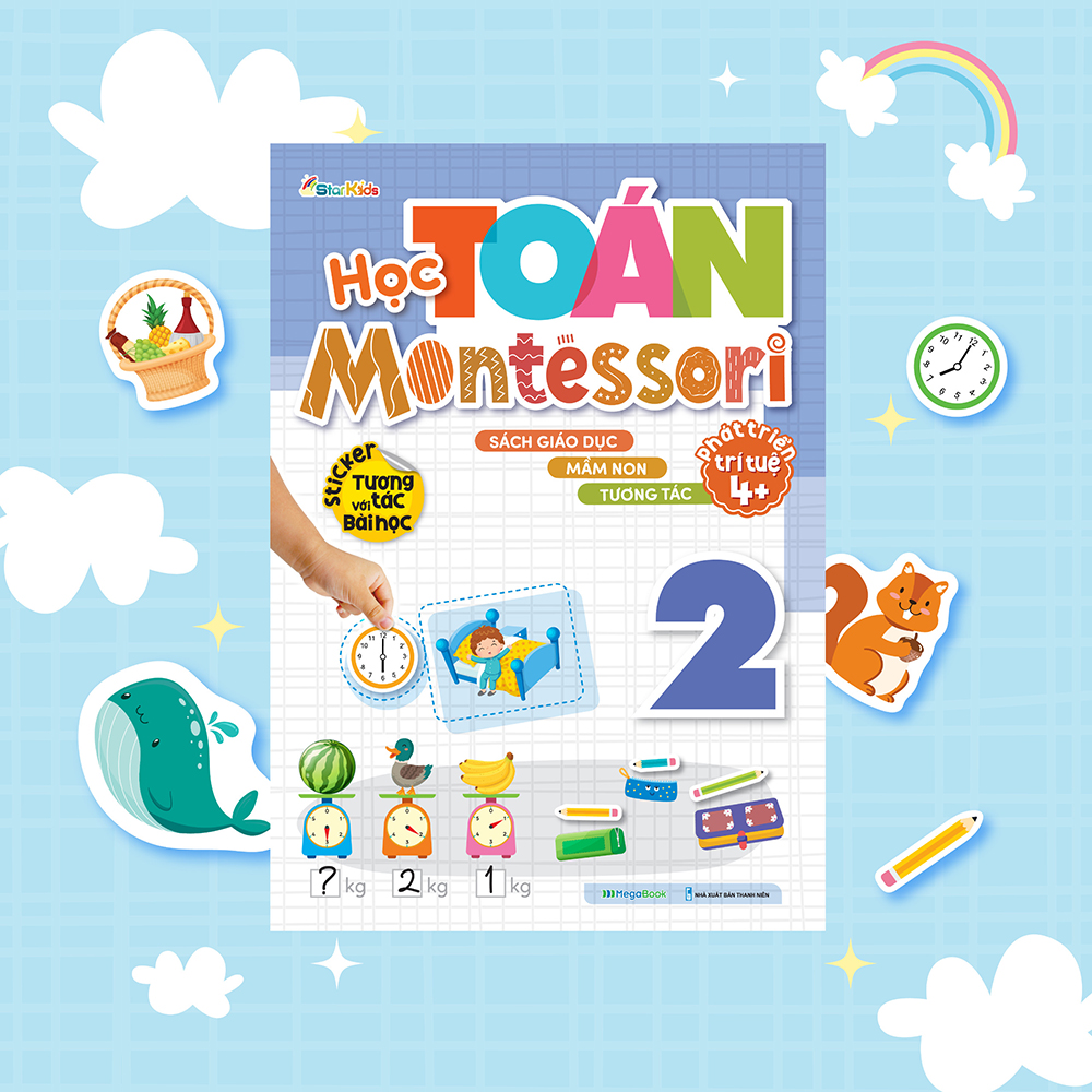 Học Toán Montessori 2 ( Phát triển trí tuệ 4+)