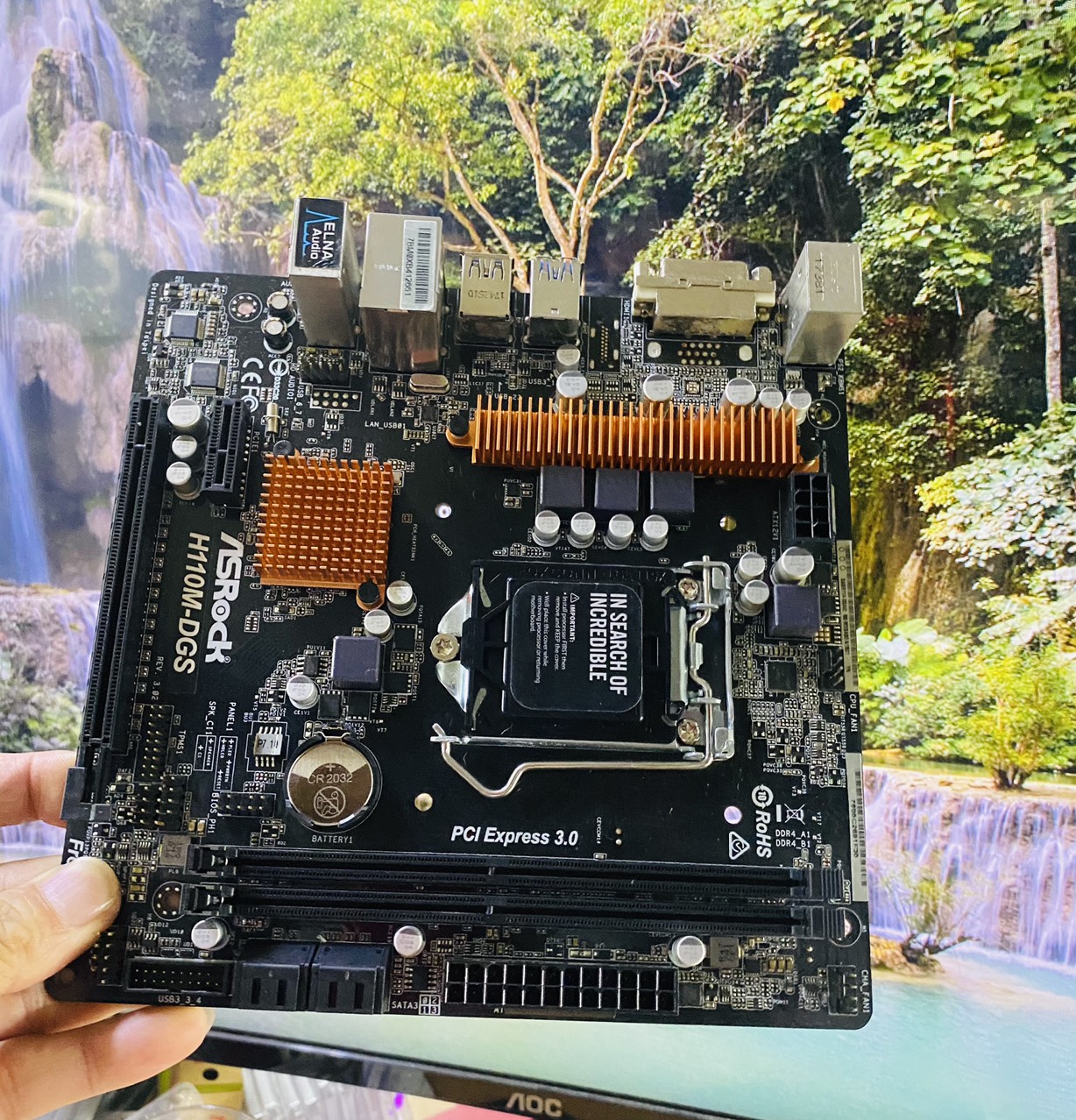 Bo Mạch Chủ (Mainboard) ASRock H110M-DGS - HÀNG CHÍNH HÃNG