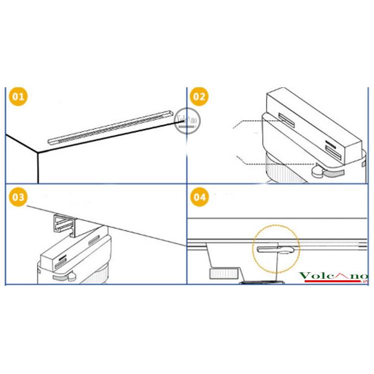 Thanh Ray Đèn Led Chiếu Điểm (1M)