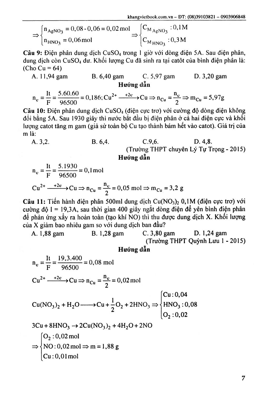 Sách Tuyệt Đỉnh Công Phá Đề Thi THPT Quốc Gia Hóa Học Chuyên Đề Bài Tập Vô Cơ