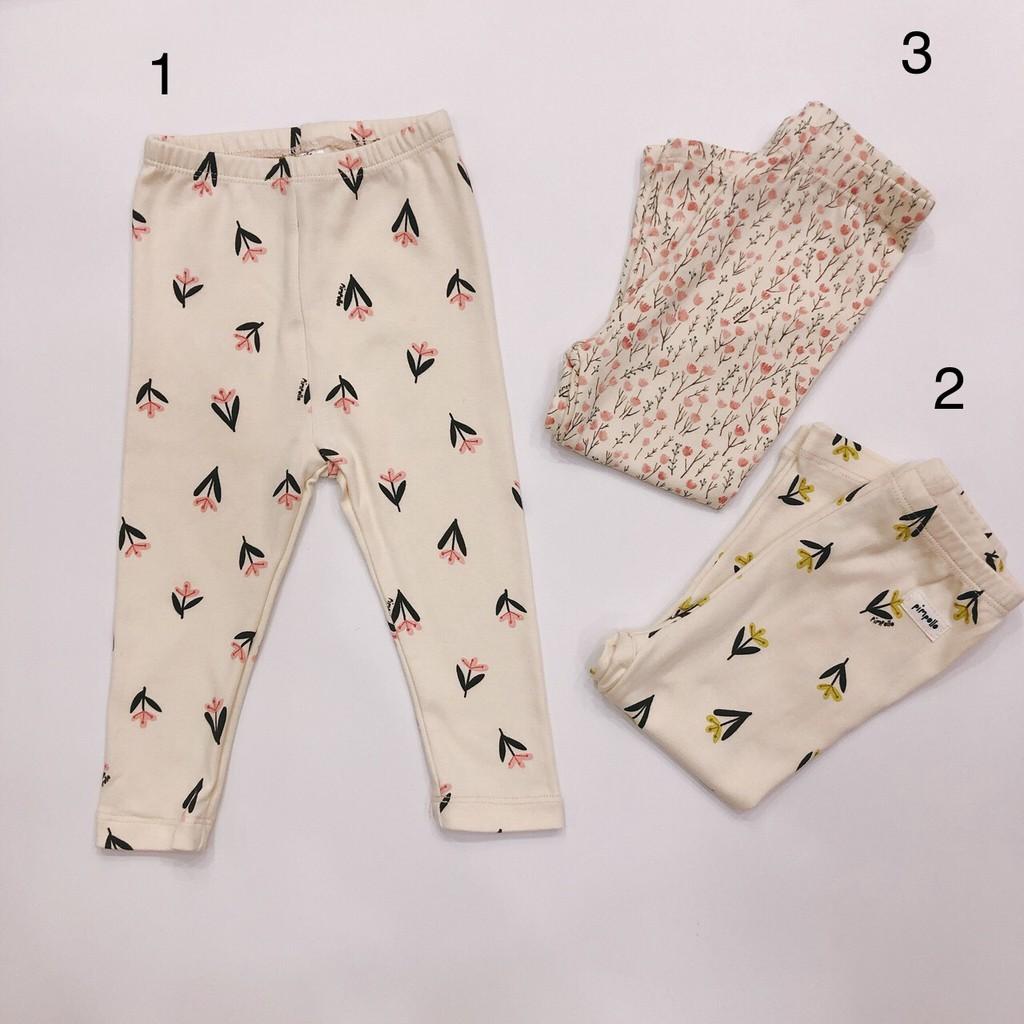 Quần legging hoa xuất Hàn xịn cho bé. HA0818 (3 màu)