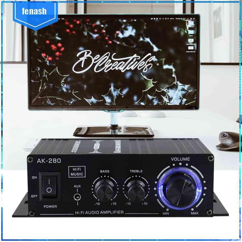 Bộ Khuếch Đại Âm Thanh AK-280 HiFi 12V 40W + 40W Chuyên Dụng