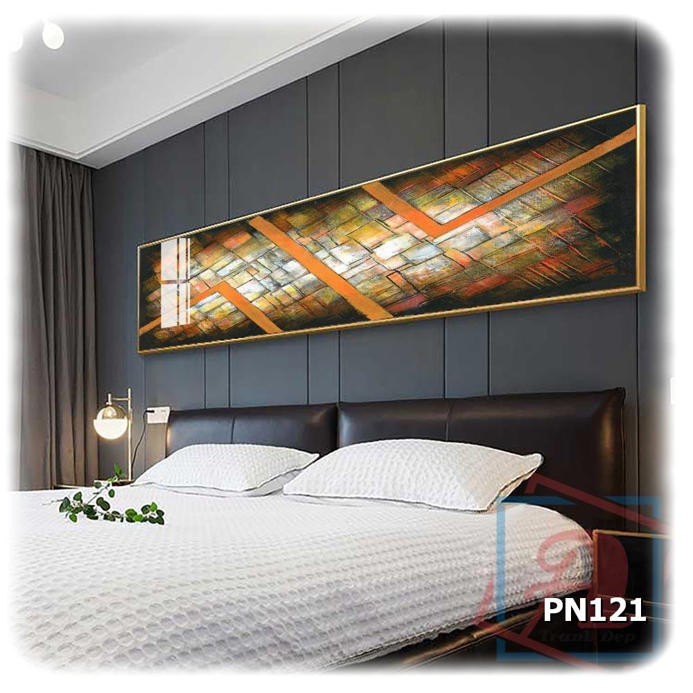 Tranh canvas khổ lớn trang trí phòng ngủ - PN121