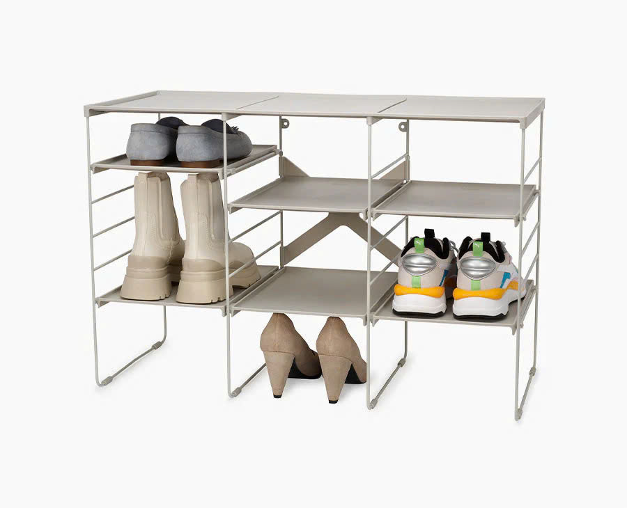 Giá để giày Joseph Joseph 55009 Level Plus Adjustable Shoe Rack – Triple Hàng chính hãng