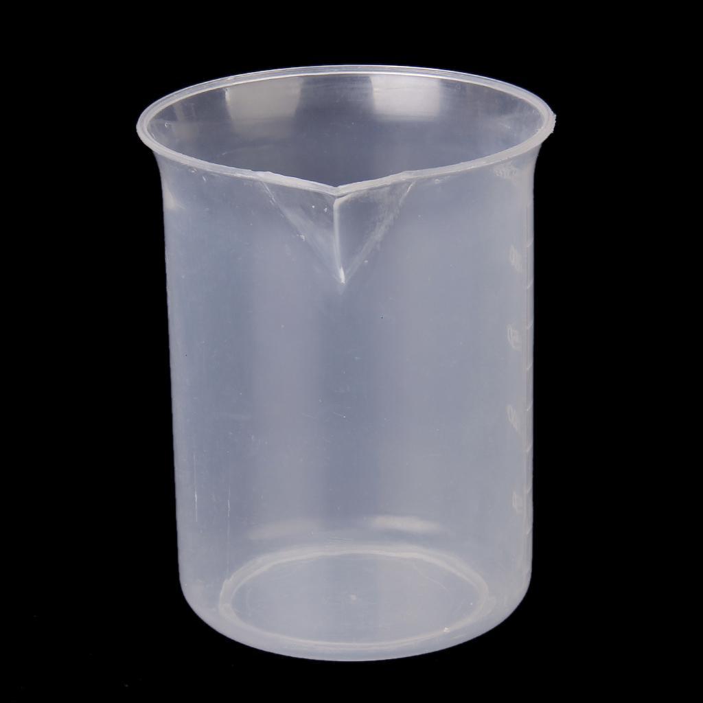 6 Pieces of Transparent Measuring Cup Measuring Cup for Kitchen Laboratory Tool