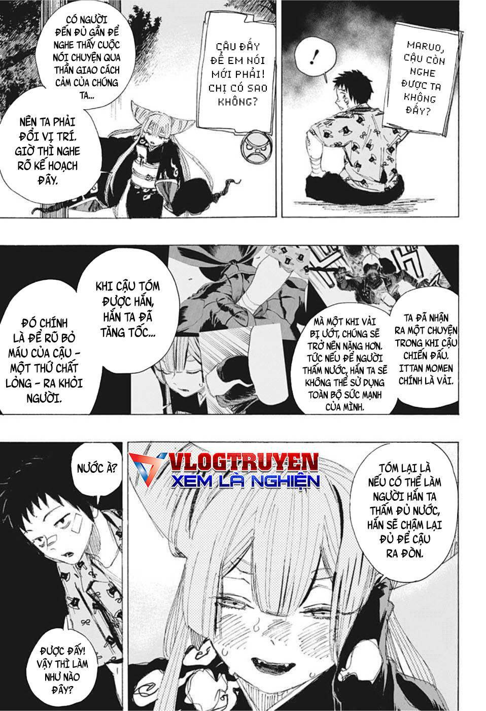 maruo và urara - yêu ma tranh bá chapter 16 8
