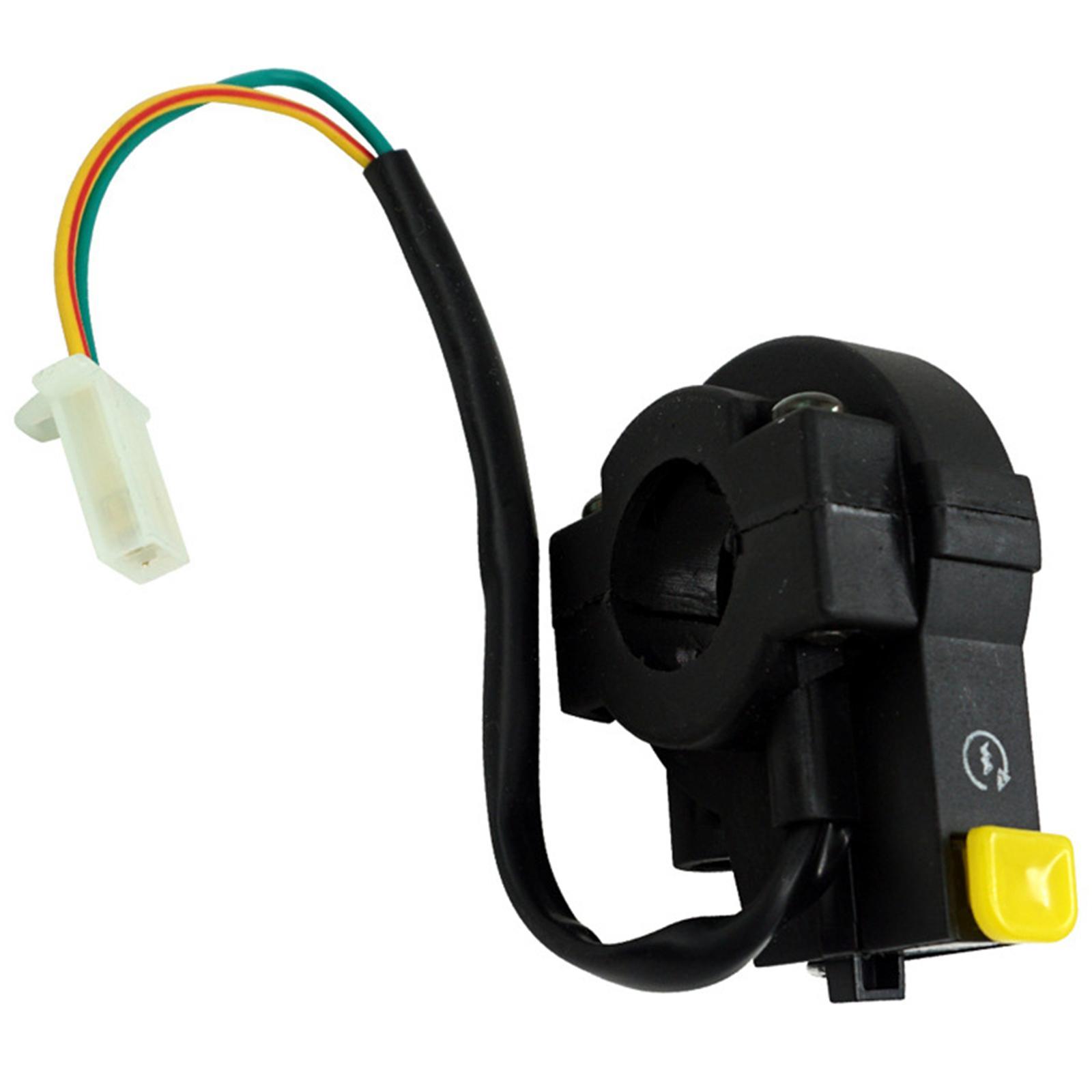 2 Pieces Handlebar Control Switch for Beam Start Stop Switch